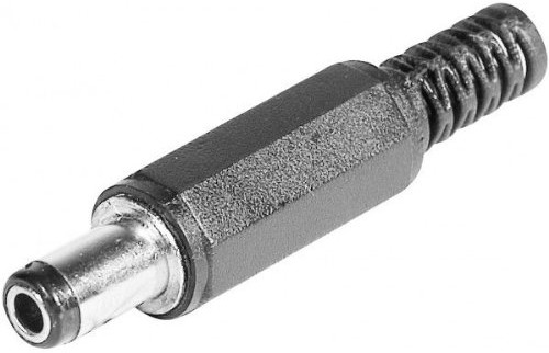 VS Electronic 609022 tuleja z tworzywa sztucznego wtyk DC, 2.5 MM X 5.5 MM X 9.5 MM 609022