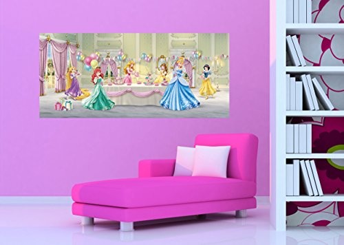 Disney AG Design ftdh 0646 księżniczek pokoju dziecięcego PRINCESS, papier foto tapeta 202 x 90 cm 1 część, papier, wielokolorowa, 0,1 x 202 x 90 cm FTDh 0646