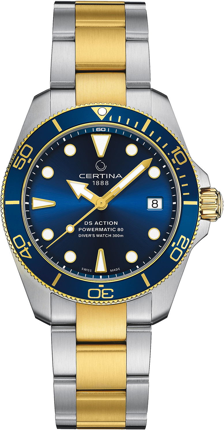 Certina C032.807.22.041.10 DS Action Diver 38mm Powermatic 80 Sea Turtle Conservancy Specia