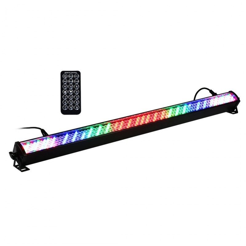 LIGHT4me BASIC LIGHT BAR LED 8 RGB MKII IR PILOT - uniwersalna, 8-sekcyjna listwa led z możliwością sterowania pilotem