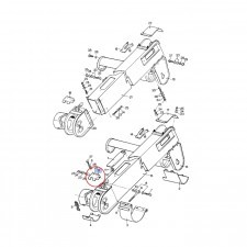 NEW HOLLAND CASE POKRYWKA PRZENOŚNIKA 84015925 84015925