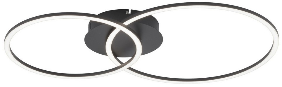 Leuchten Direkt 14537-18 - LED Plafon ściemnialny IVANKA LED/14W/230V+LED/12W
