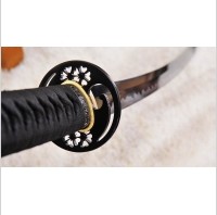 Kuźnia mieczy samurajskich MIECZ SAMURAJSKI KATANA DO TRENINGU, STAL WYSOKOWĘGLOWA 1095, RĘCZNIE KUTA, R1008