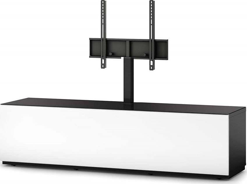 Sonorous STUDIO161 Szafka audio video z uchwytem na telewizor ST161-F-BLK-WHT-BS 7st161fblkwhtbs