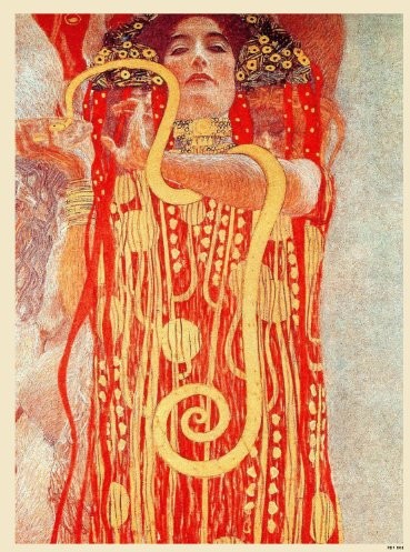 onthewall Gustav Klimt higieja PDP 008 sztuka plakat/druk artystyczny, 40 x 30 cm PDP 008