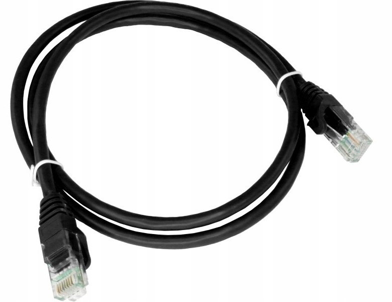 Patch-cord U/utp kat.6 Pvc 3.0m czarny Alantec
