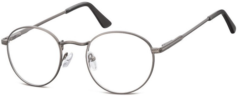 Sunoptic Okulary oprawki optyczne Okragle lenonki korekcja 604A 604A