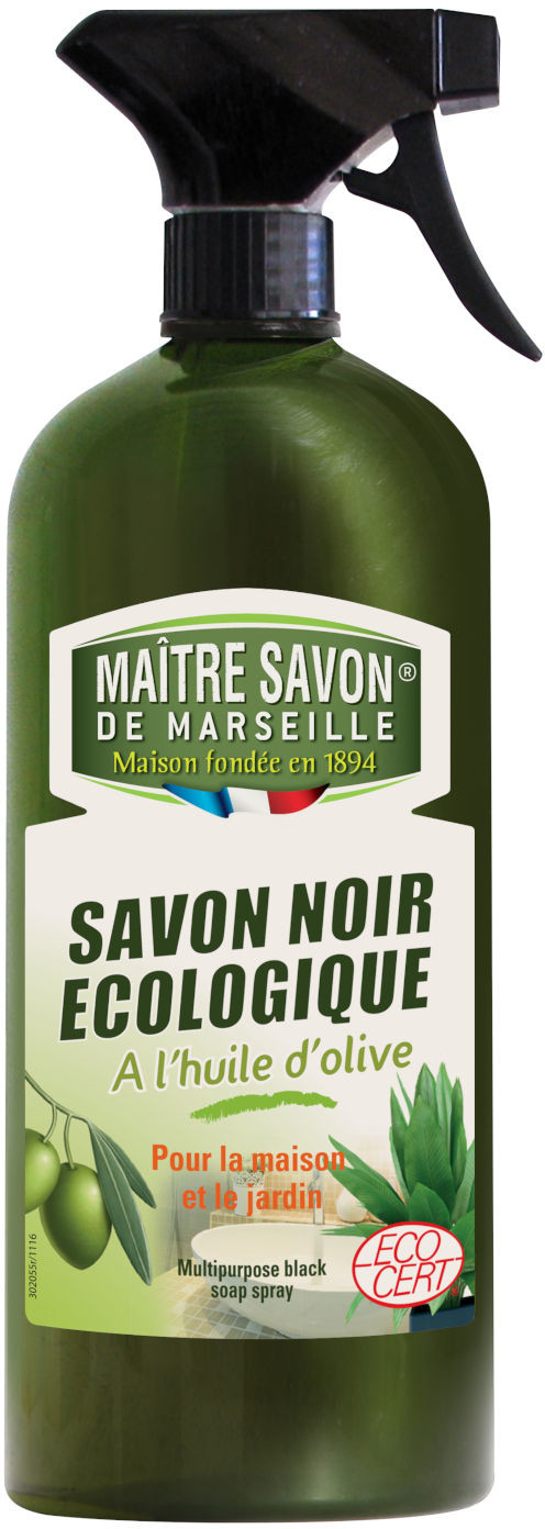 Maitre Savon Mydło czarne gospodarcze naturalne spray oliwka 750 ml