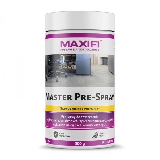 Maxifi Maxifi Master Pre-Spray  proszek do prania tapicerki materiałowej 500g MAX000018