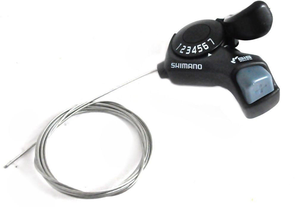 SHIMANO Manetka, SL-TX30 prawa 7-rzędowa, czarna, rozmiar uniwersalny