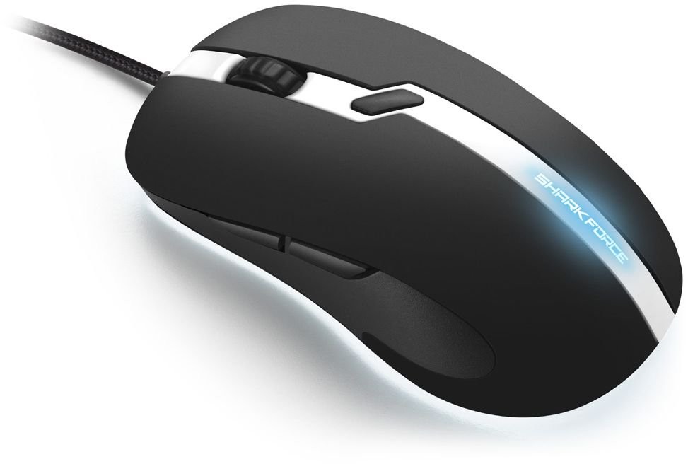 Sharkoon Force Pro czarno-biała (4044951019991)