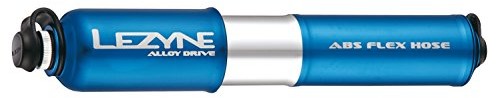 Lezyne CNC Alloy Drive mini pompka, niebieski, M 1-MP-ALLDR-V2M10