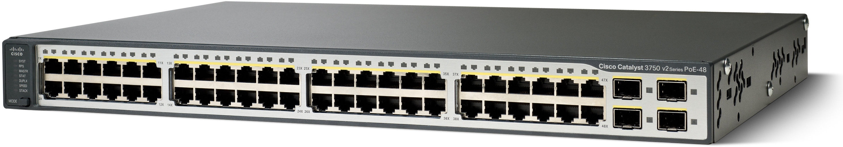 Cisco WS-C3750V2-48PS-E WS-C3750V2-48PS-E