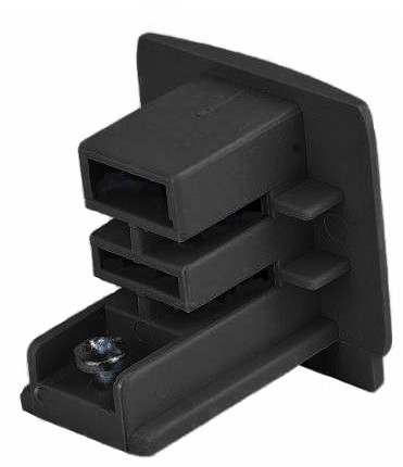 Light Prestige Zakończenie do szynoprzewodów czarne zaślepka) LP-556/END-S-BK