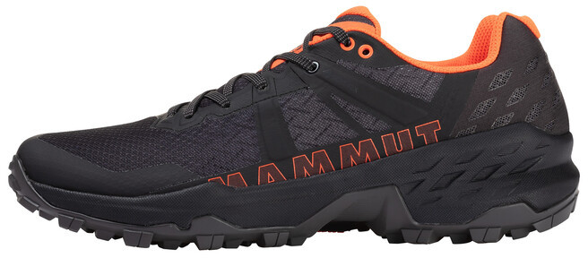 Mammut Sertig II GTX Low Shoes Men, czarny/pomarańczowy UK 9,5 | EU 44 2021 Buty turystyczne 3030-04280-00533-1095