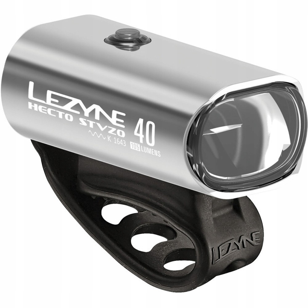 LEZYNE Hecto Drive StVZO 40 Led lampa przód silver