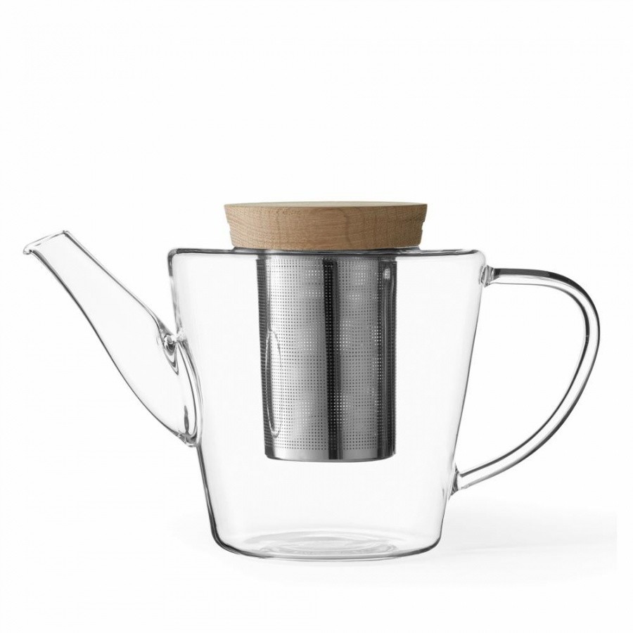 VIVA Scandinavia Zaparzacz do herbaty 1,2 l Infusion drewniana pokrywa VIVA Scandinavia VA 74900
