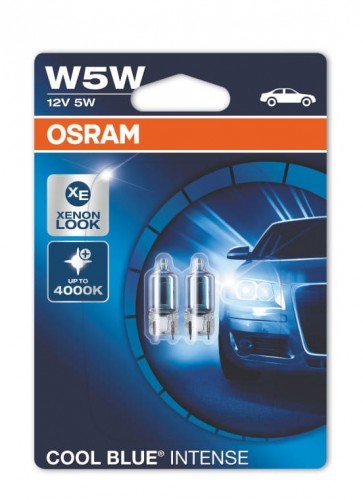 OSRAM Żarówka W 5W 12V Cool Blue Intense 2825HCBI-02B