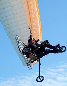 Lot motoparalotnią dla dwóch osób  Poznań P0001178