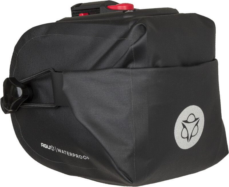 AGU AGU Shelter Clean Saddle Bag S, czarny  2021 Torebki podsiodłowe