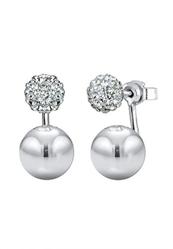 Swarovski Kolczyki damskie Double studs Elli srebro wysokiej próby 925 kryształy 0304490816 0304490816