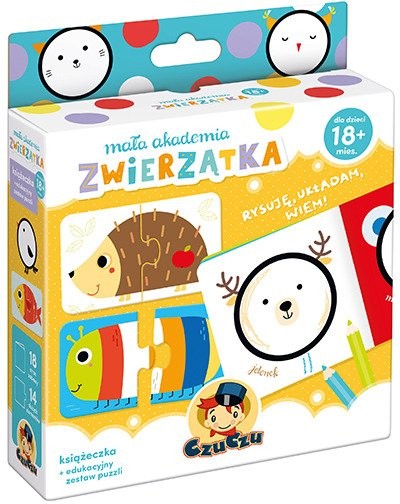 CzuCzu CzuCzu Puzzle Mała Akademia Zwierzątka 39546