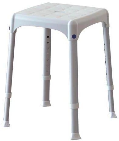 Secucare Taboret prysznicowy kwadratowy Quattro z regulacją 8045.100.01