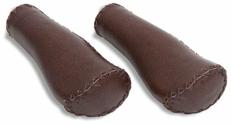 Selle Orient Selle Orient Skórzane Chwyty kierownicy 130 mm brązowe 611807