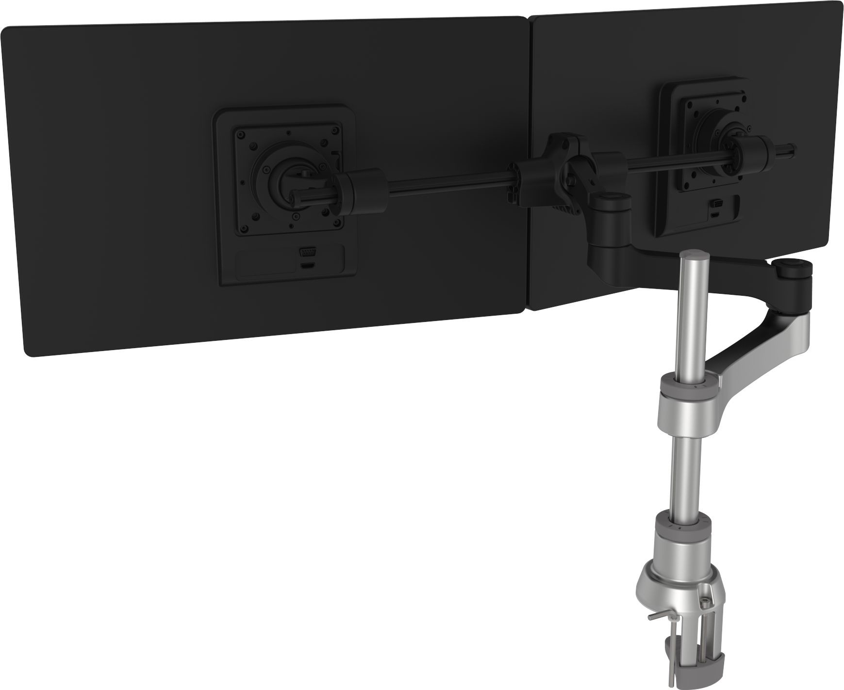 R-GO Tools R-GO Tools Uchwyt biurkowy na 2 monitory Zepher C2 RGOVLZE4SBSI RGOVLZE4SBSI