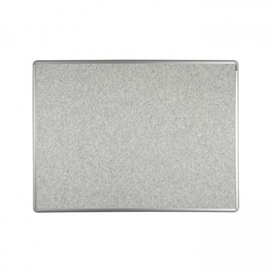 ekoTAB Tablica tekstylna ekoTAB w aluminiowej ramie, 90 x 60 cm, szara 535104
