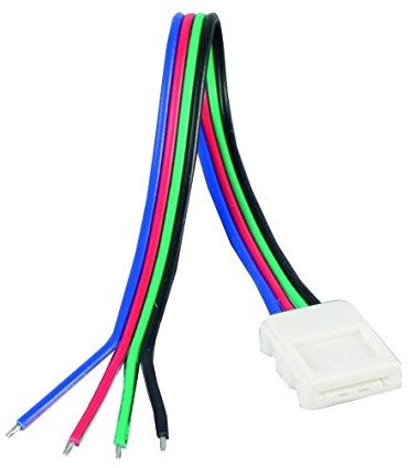 nobilé Nobilé akcesoria do elastycznego LED SMD 5050 RGB przewód przyłączeniowy, zestaw 5 szt. No-5011510065 NO-5011510065
