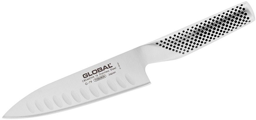Global Nóż szefa kuchni 16cm żłobiony | G-79 HK-G-79