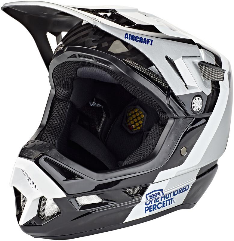 Modi 100% 100% Aircraft DH rowerowy z Mips, atmos M | 57-58cm 2020 Kaski Fullface i Downhill HU-HLT-0005/1267/M