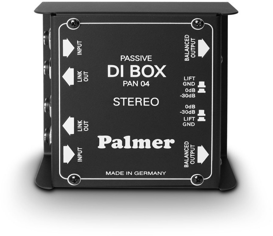 Palmer Pro Palmer Pro PAN 04 - 2-kanałowy, pasywny DI-Box