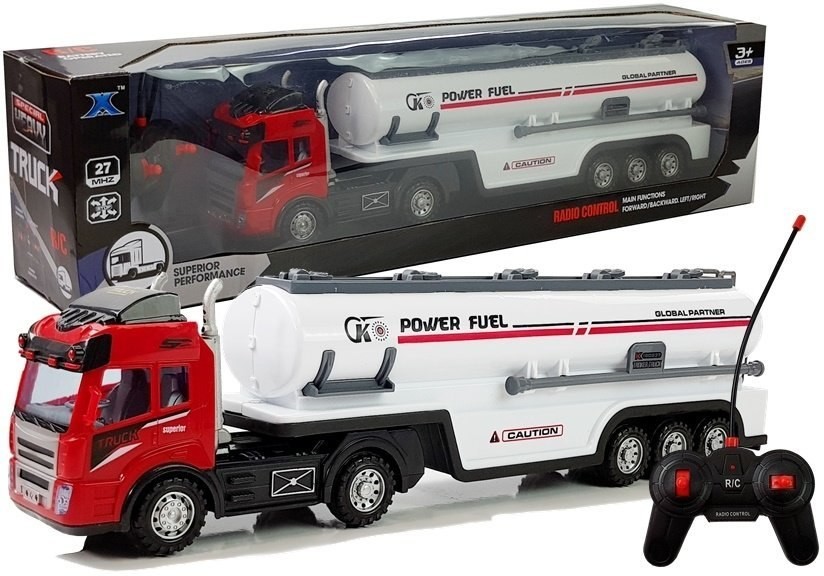 Import LEANToys Cysterna Zdalnie sterowana R/C Światła Dźwięki 5091