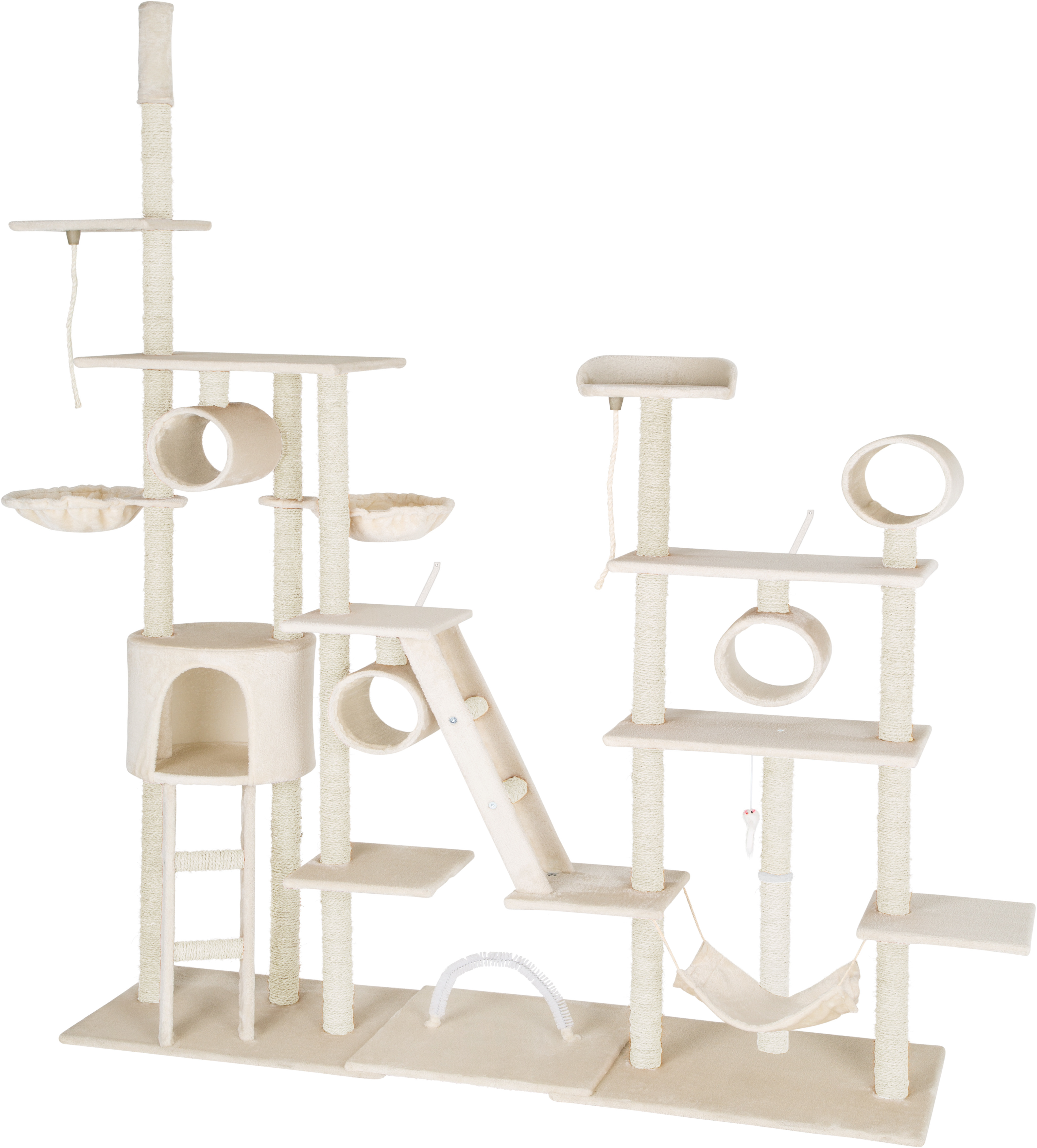 tectake Drapak dla kota Snooky 261 cm - beżowy 403916