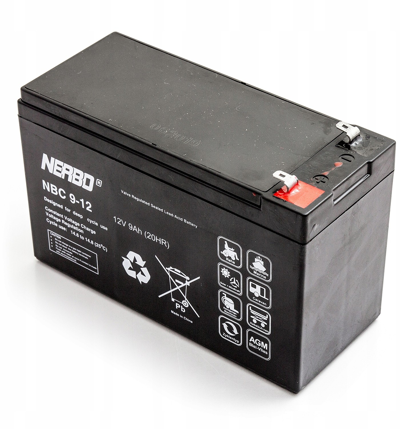 Akumulator Nerbo Nbc 9-12 12V 9Ah Agm