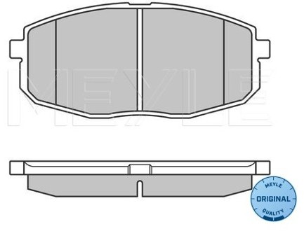 Wulf Gaertner Autoparts Zestaw klocków hamulcowych, hamulce tarczowe Wulf Gaertner Autoparts 025 239 6617/W