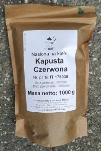 Toraf Nasiona na kiełki kapusta czerwona 1kg Nas000380