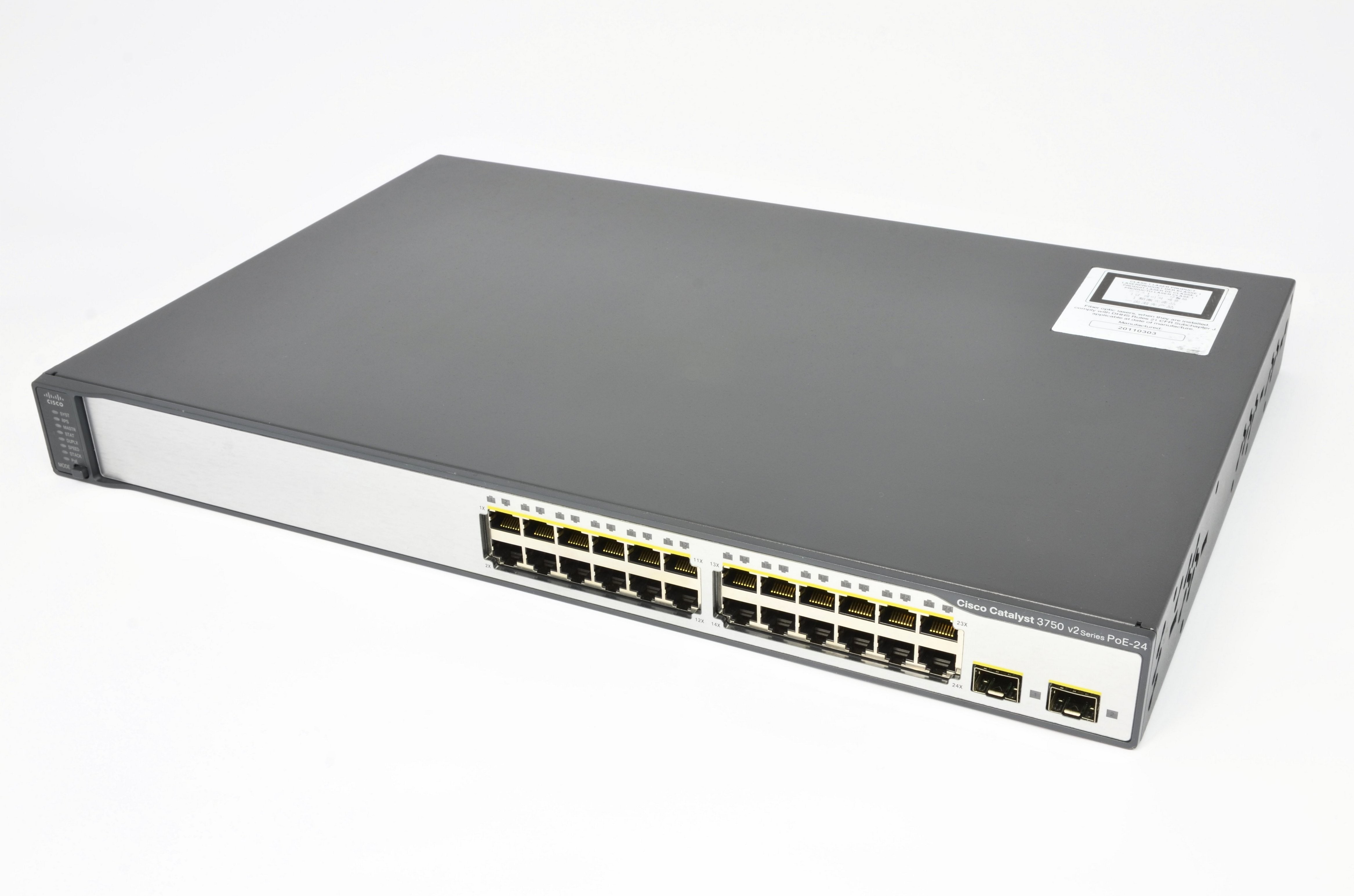 Cisco WS-C3750V2-24PS-S WS-C3750V2-24PS-S NE