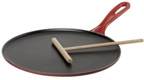 Le Creuset Patelnia do naleśników wiśniowa średnica: 27 cm 20136270600460