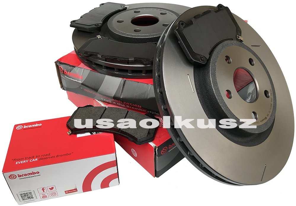 BREMBO Klocki oraz tarcze hamulcowe przednie 380mm Dodge Durango SRT 6,4 V8 09.N246.21+P37018