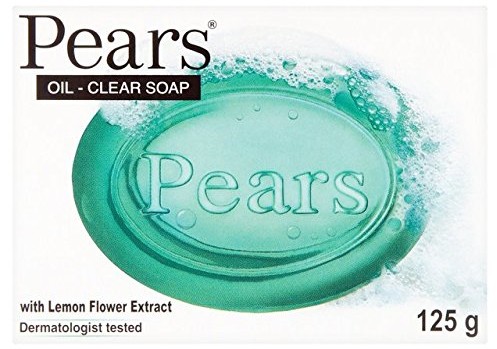 PEARS mydła, Lemon Flower, przezroczysty, Pure & Gentle, 125 G PEAR02