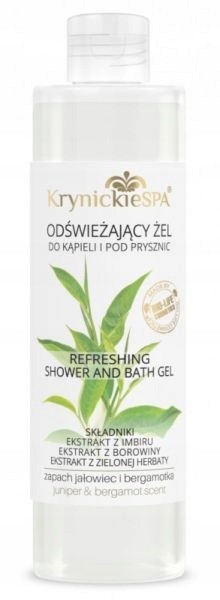 KrynickieSPA Odświeżający żel pod prysznic 250ml