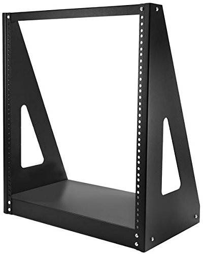 StarTech 2postrack12 2 słupki kotwa do dużych obciążeń Rack Czarny 2POSTRACK12