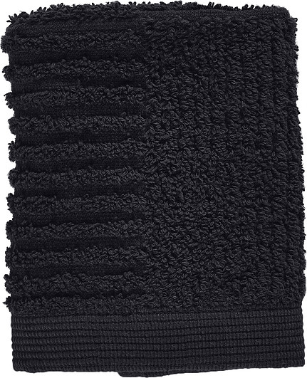Zone Denmark Ręcznik do twarzy Classic 30 x 30 cm czarny 330492