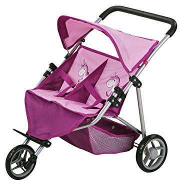 KNORRTOYS.COM Knorrtoys 16774  Tandem twins Buggy Duo  UMA.Produkt jednorożec