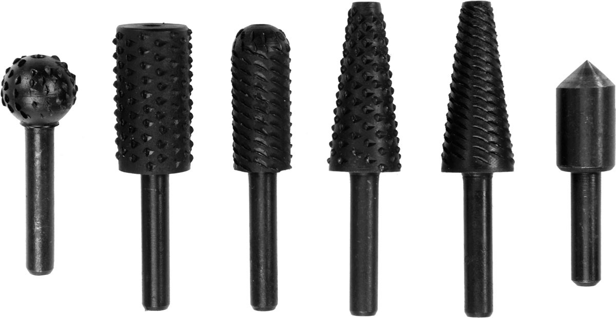 YATO Frezy Trzpieniowe Do Metalu, Drewna 6MM 6szt.