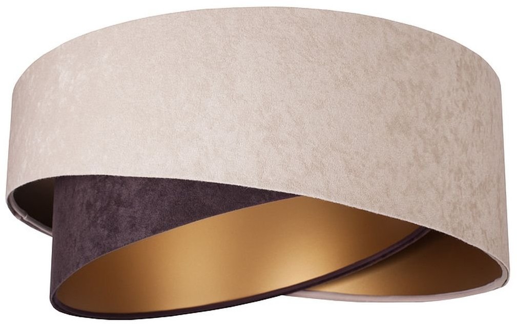 MacoDesing Lampa wisząca MACODESING Galaxy Arianna 060-019, 60 W, beżowo-brązowo-złota