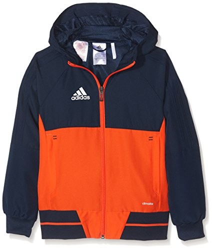 Adidas dziecięca kurtka TIRO 17 zewnętrzny, niebieski, 164 BQ2790